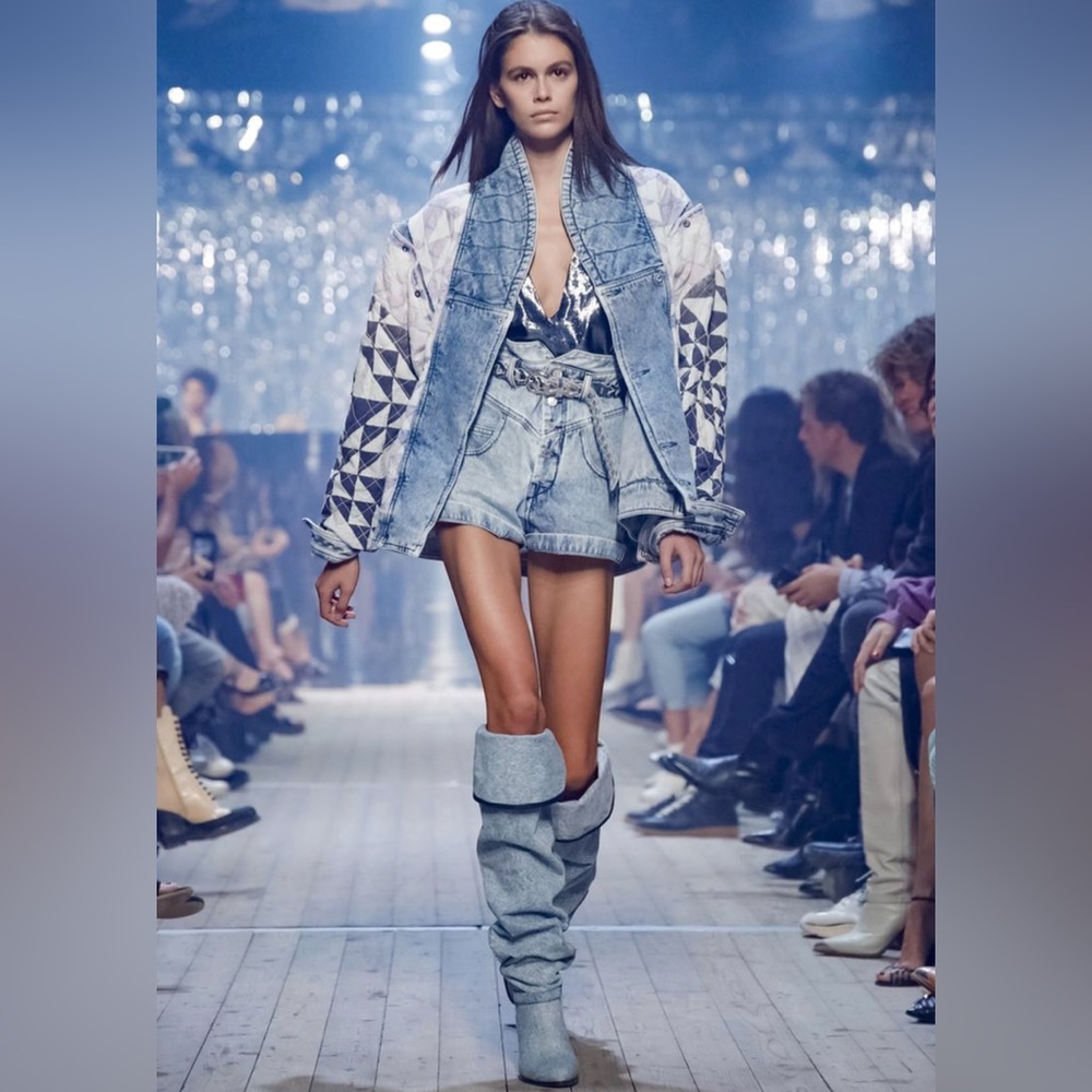 ISABEL MARANT Learon Denim Boots 37